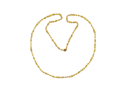 Gold Plated 5 mm Beaded Chain